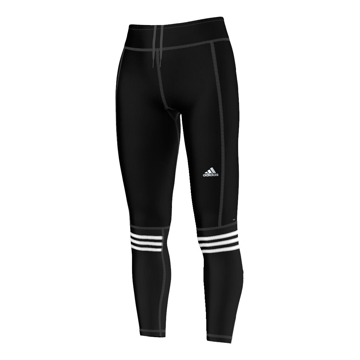 adidas Response Long Tight Laufhose Damen Schwarz WeiB online kaufen Tennis Point AT