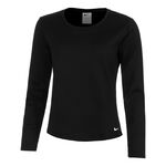 Nike Bekleidung Nike Therma-Fit One Laufshirt Damen-Schwarz