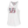 New York 2024 Chill Tank-Top Damen-Weiß