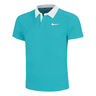 Court Dri-Fit Advantage Slam Polo Herren-Türkis,Weiß