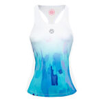 BIDI BADU Bekleidung BIDI BADU Yaka Tech Tank-Top Damen-Wei&szlig;,Hellblau