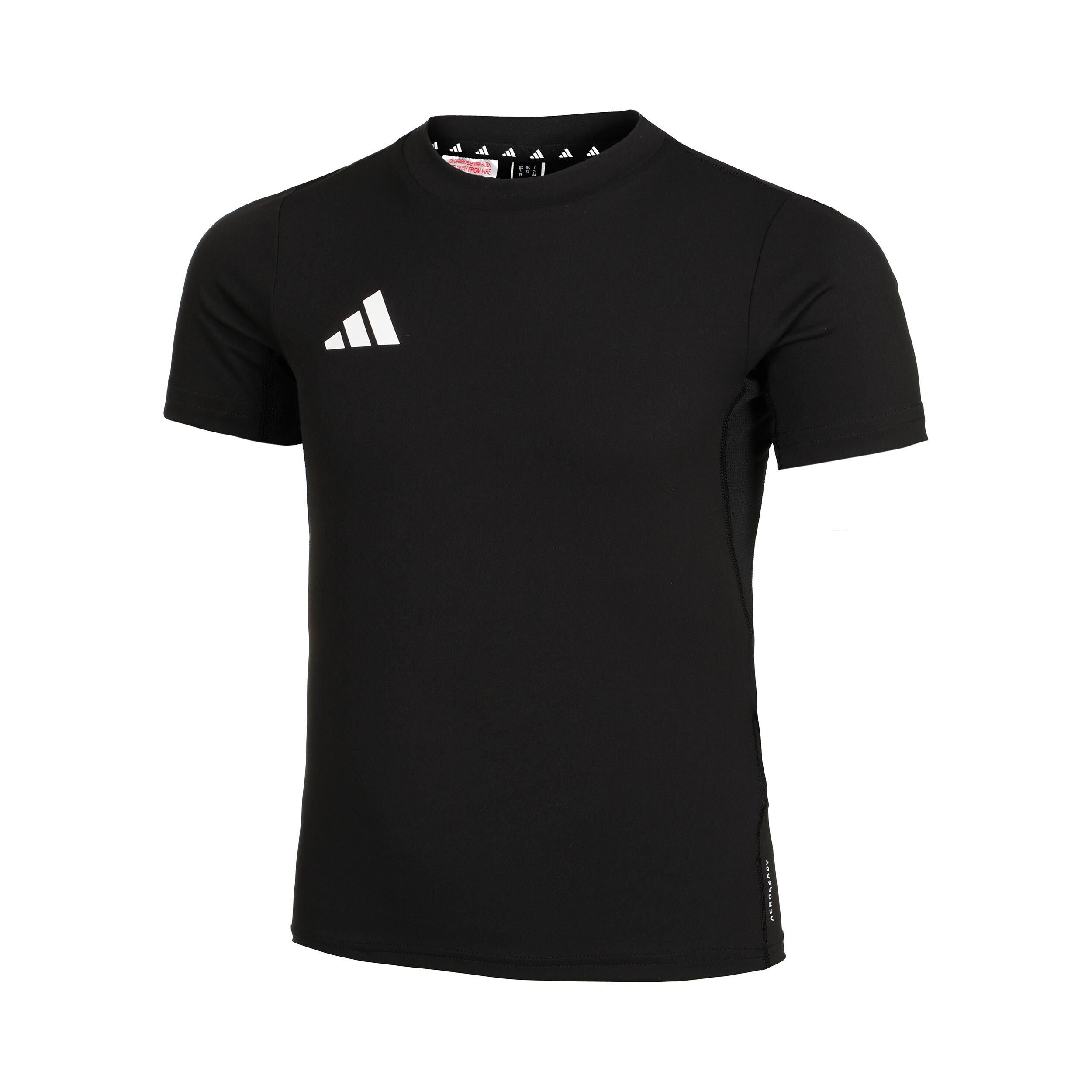 adidas Team T Shirt Jungen Schwarz Wei online kaufen Tennis