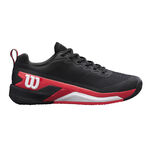 Wilson Tennisschuhe Wilson Rush Pro 4.5 Sandplatzschuh Herren-Schwarz,Rot