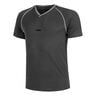 Retro T-Shirt Herren-Dunkelgrau