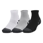 Under Armour Bekleidung Under Armour Performance Tech Quarter Tennissocken 3er Pack-Grau,Mehrfarbig