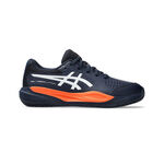 ASICS Tennisschuhe ASICS Gel-Resolution X GS Sandplatzschuh Kinder-Dunkelblau,Weiß