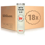 Wilson Innendruckball Wilson WTV Tour 2.0 4er Dose