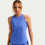 Nike Laufshirt Nike Swift Laufshirt Damen - blau, silber