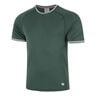 Court Performance Crew T-Shirt Herren-Dunkelgrün