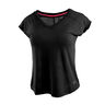 Tiara T-Shirt Damen-Schwarz,Wei&szlig;