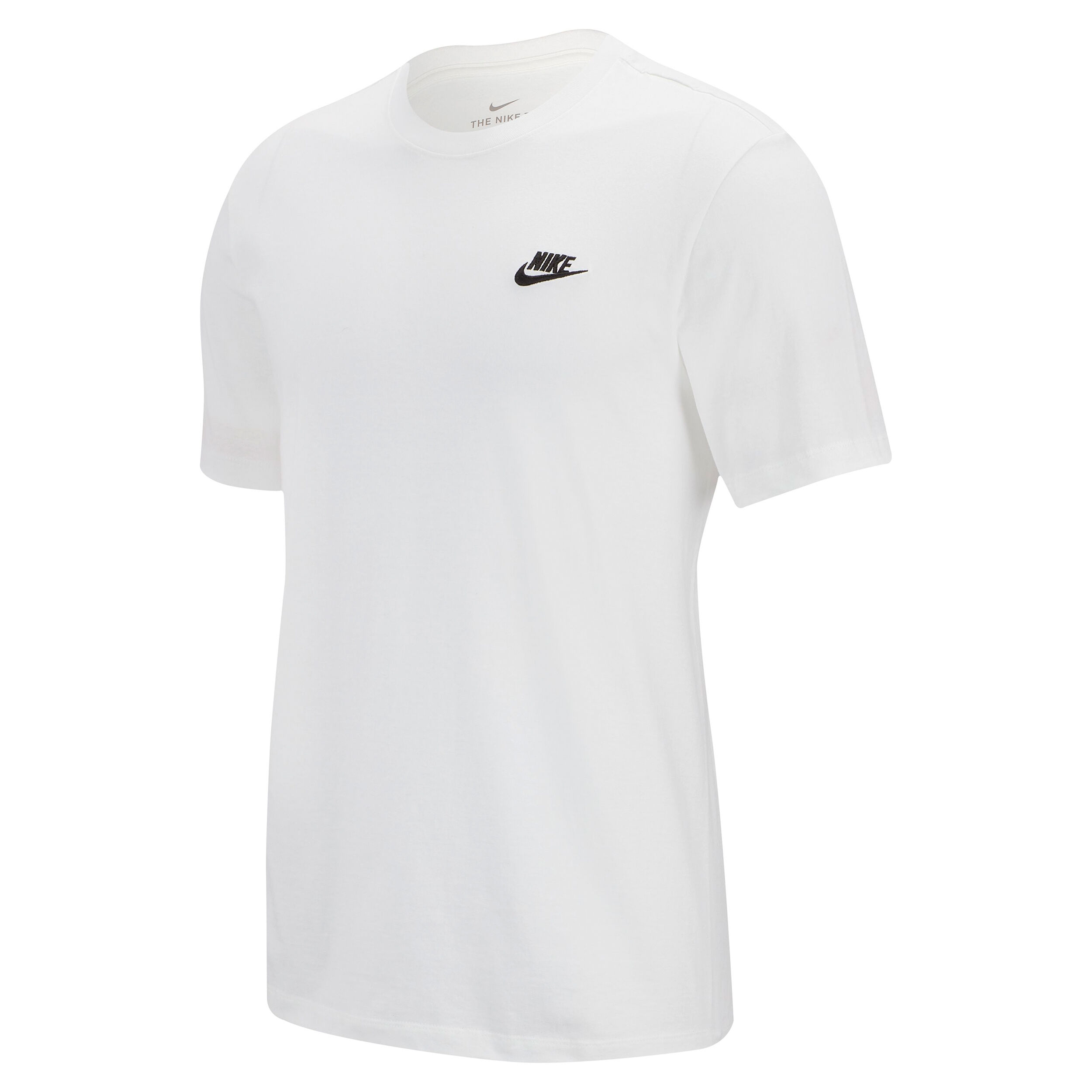 Nike Sportswear Club T Shirt Herren WeiB Schwarz online kaufen Tennis Point AT