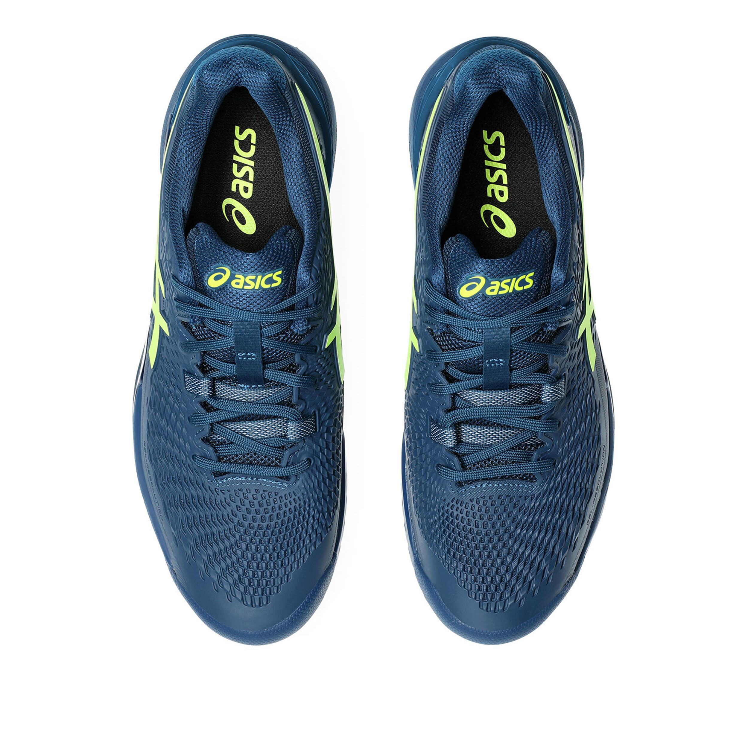 ASICS Gel Resolution 9 Allcourtschuh Herren Blau Gelb online kaufen Tennis Point AT