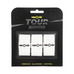 Tennis-Point Tennisovergrip Tennis-Point Tour Performance 3er Pack - wei&szlig;
