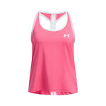 Under Armour Bekleidung Under Armour Tech Knockout Tank-Top Mädchen-Pink,Weiß