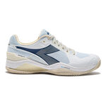 Diadora Tennisschuhe Diadora  Blushield Torneo 3 Sandplatzschuh Herren-wei&szlig;,blau
