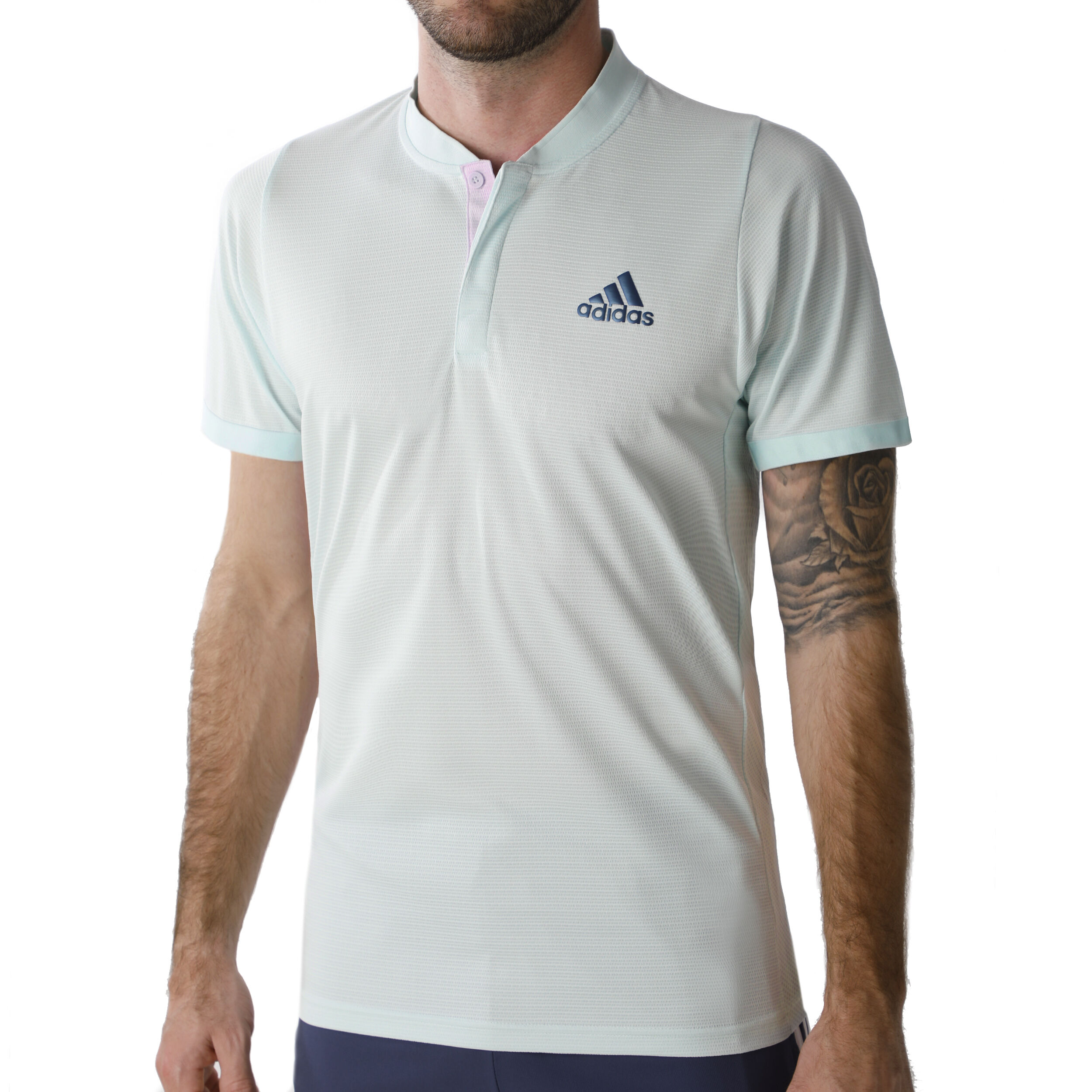 adidas FLFT Heat Ready Polo Herren Mint, Dunkelblau online adidas FLFT Heat Ready Polo Herren Mint, Dunkelblau online