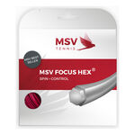 MSV MSV Focus-HEX Saitenset 12m-Rot