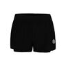 Crew 2in1 Shorts Damen-Schwarz