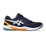 Gel-Dedicate 8 Padelschuh Herren - dunkelblau, weiß