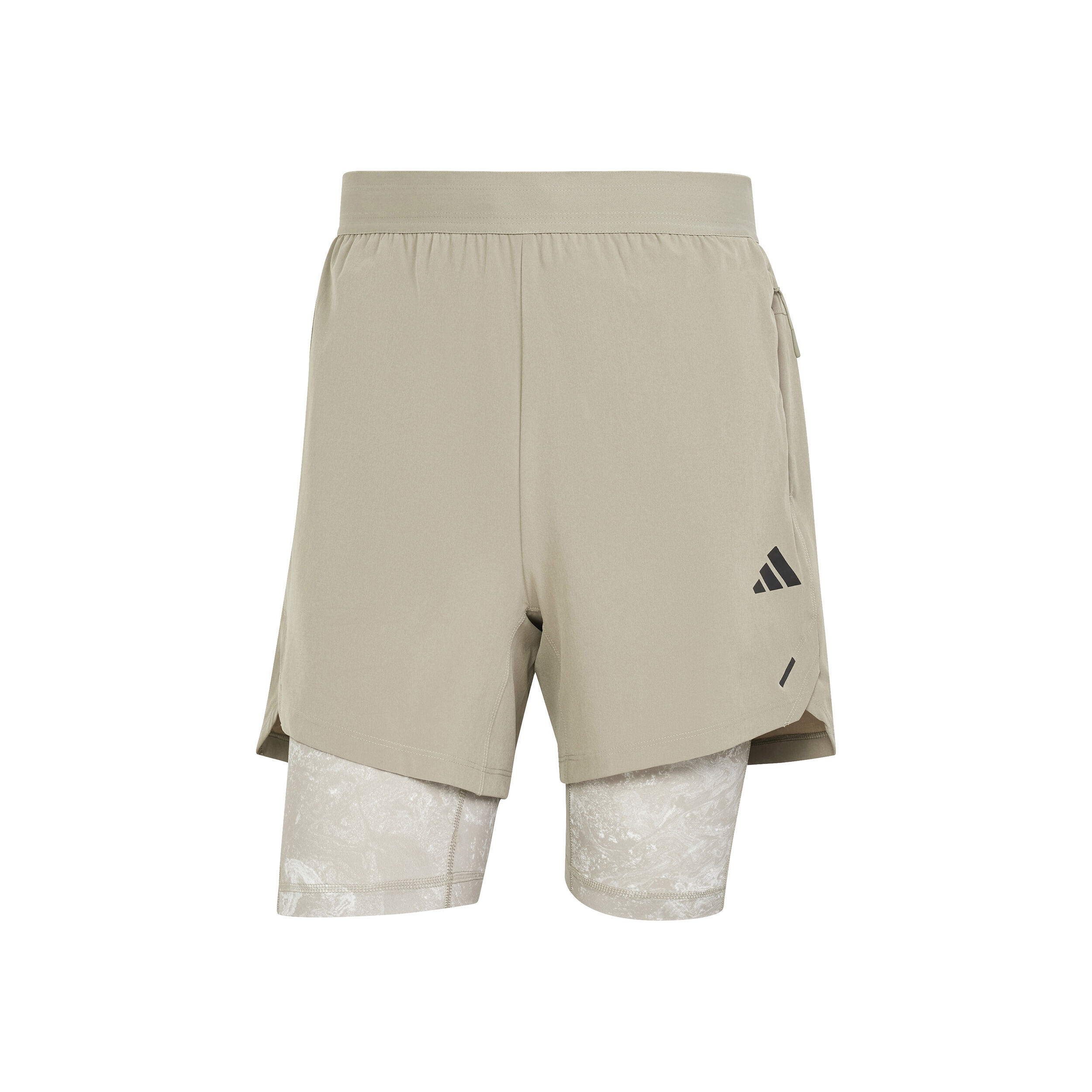 adidas Woven Power 2in1 Shorts Herren Beige online kaufen Tennis Point AT