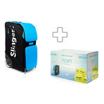 Slinger Ballmaschine Slinger Slinger Tennis Tournament Pack Ballmaschine-Blau,Schwarz