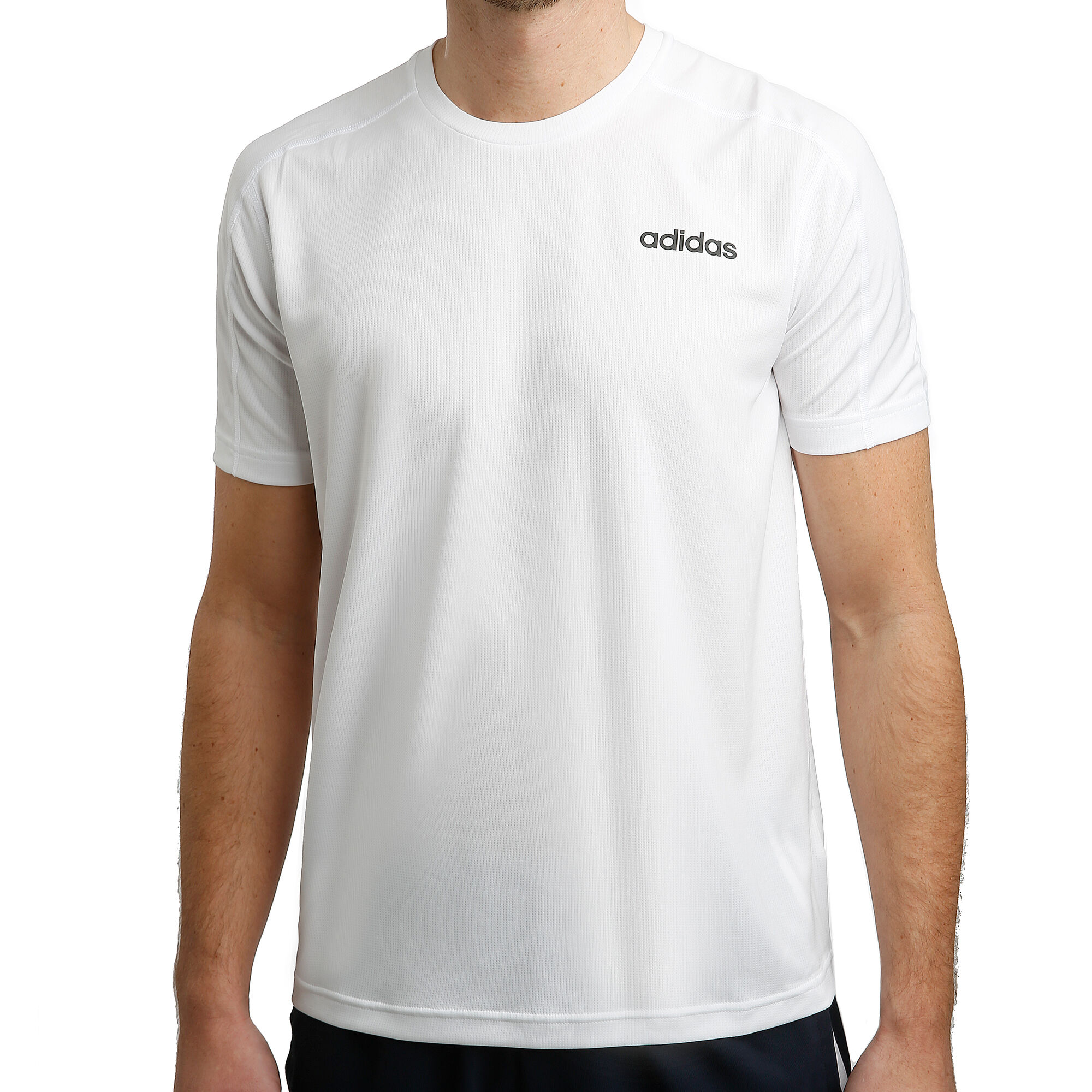 adidas D2M T-Shirt Herren - Weiß, Schwarz online kaufen ...