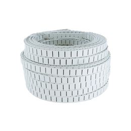 Ideala III 5 cm breit, weiß, mit Bodenanker in L-Form