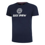 BIDI BADU Bekleidung BIDI BADU Crew Logo T-Shirt Herren-Dunkelblau