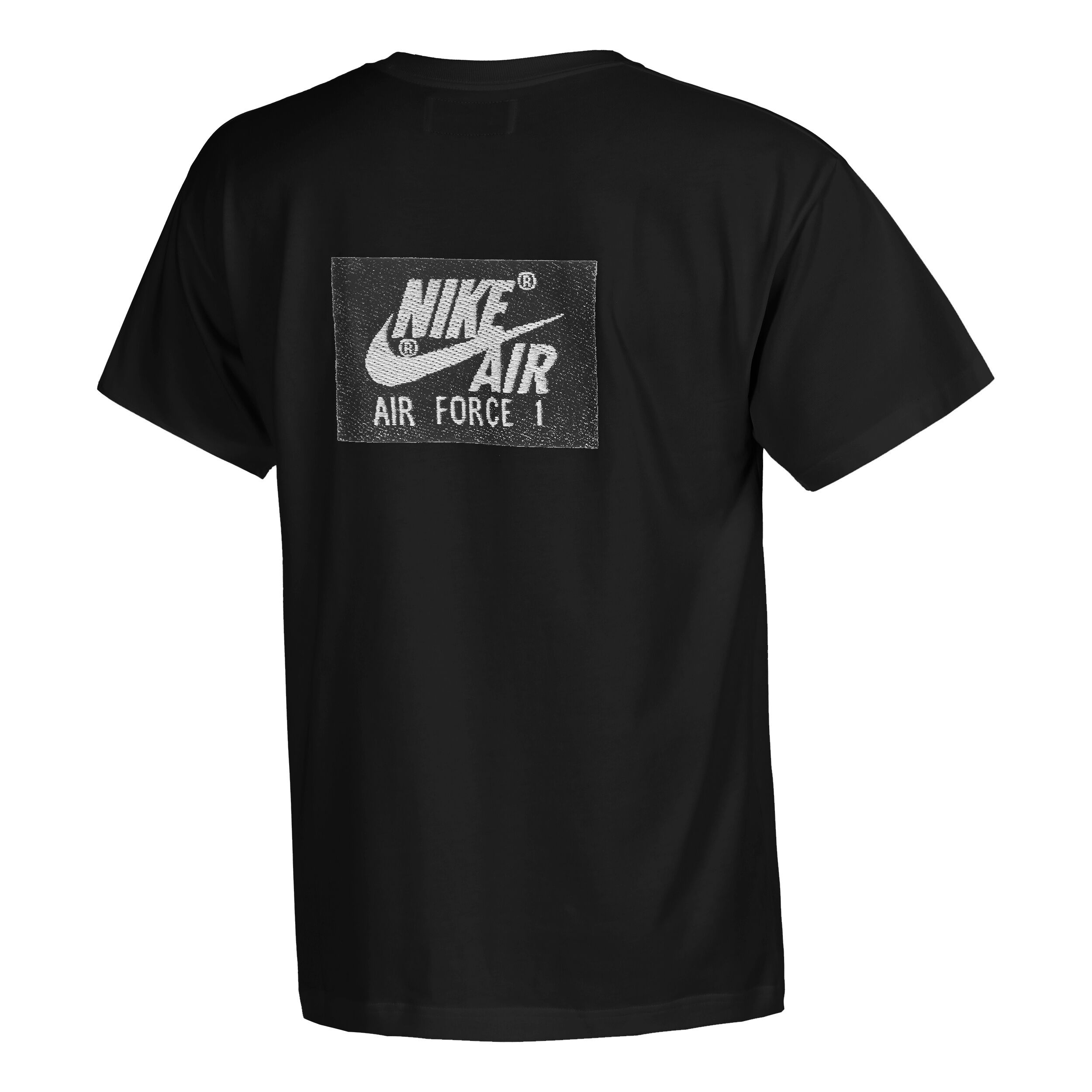 nike air force 1 t shirt black