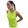 Swift Tank Laufshirt Damen-neongelb, silber