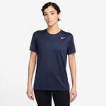 Nike Bekleidung Nike Dri-Fit T-Shirt Damen-Dunkelblau
