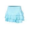 Awesome Ruffle Rock Damen-Hellblau
