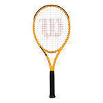 Wilson Tennisschl&auml;ger Wilson Burn 100 V5 Bright Neon Orange Turnierschl&auml;ger gebraucht