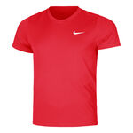 Nike Bekleidung Nike Court Dry Victory T-Shirt Herren-Rot,Weiß