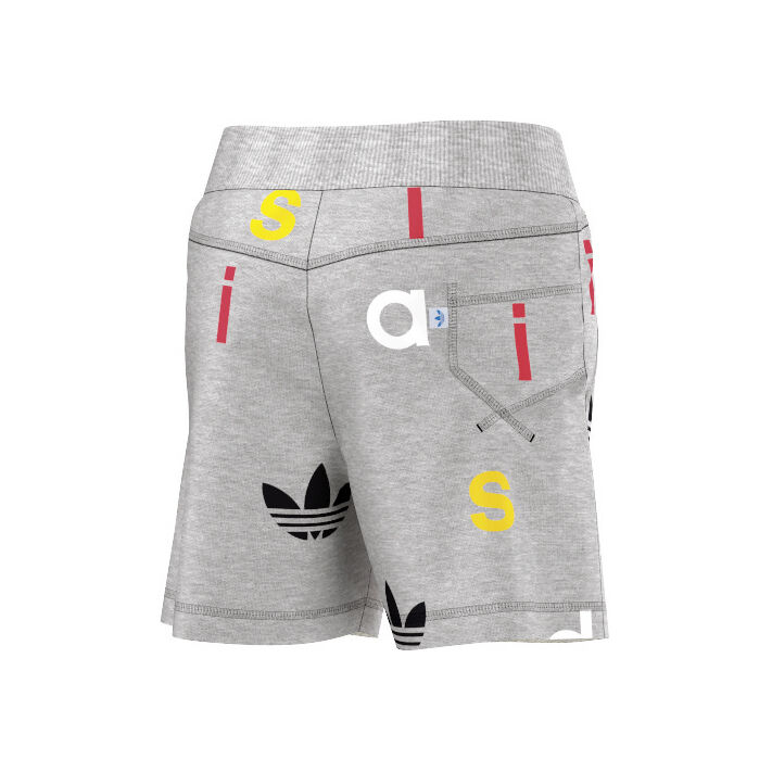 Adidas shorts damen grau shop