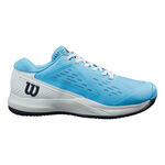 Wilson Tennisschuhe Wilson Rush Pro ACE CLY Sandplatzschuh Damen-Hellblau,Weiß