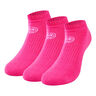 Leana No Show Tech Sportsocken 3er Pack Damen-Pink,Wei&szlig;
