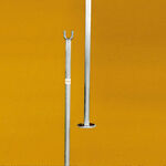 Tegra Platzbedarf Tegra Single-Stangen Im Doppelpack,Aluminium-Silber