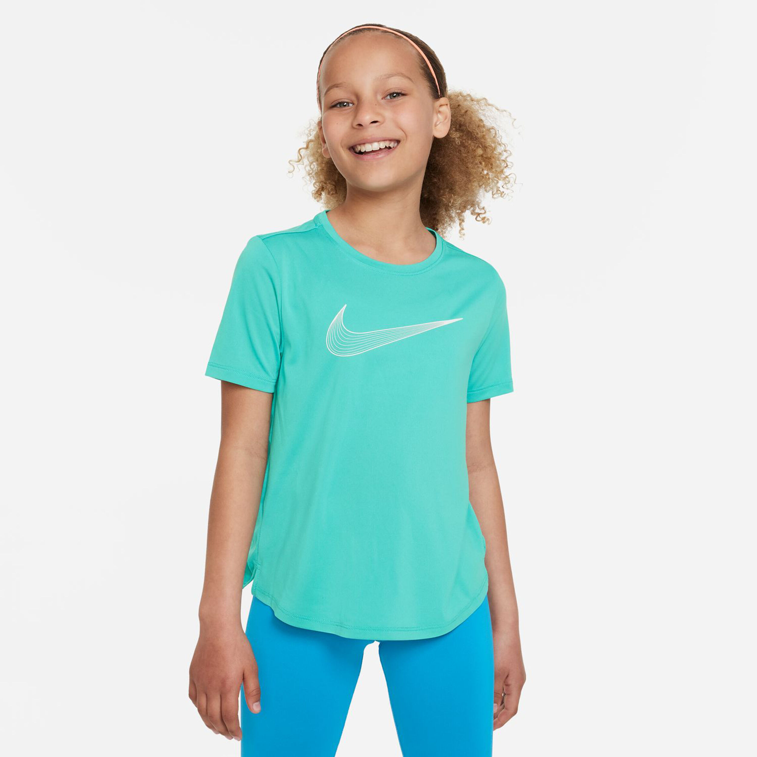Nike Dri Fit One Top T Shirt Madchen Turkis online kaufen Tennis Point AT