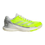 adidas Padelschuhe adidas Crazyquick LS Padelschuh Damen-Neongelb,Silber