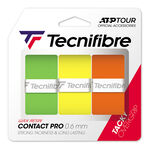 Tecnifibre Overgrips Tecnifibre Contact Pro Farbmix 3er Pack-Mehrfarbig