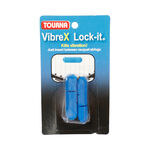Tourna Schlägerzubehör Tourna Vibrex Lock Dämpfer 2er Pack-Blau