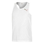 Puma Bekleidung Puma Ultraspun Singlet Laufshirt Herren-Weiß