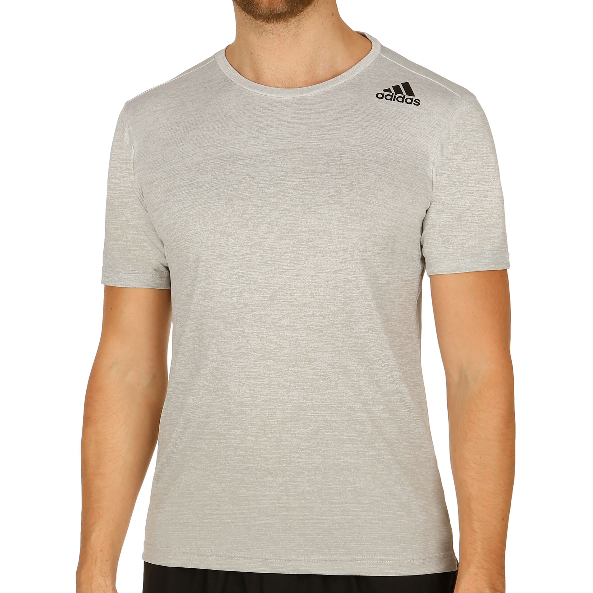 adidas Freelift Grad T Shirt Herren Hellgrau, Schwarz adidas Freelift Grad T Shirt Herren Hellgrau, Schwarz