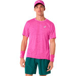 ASICS Tennisbekleidung ASICS Match Actibreeze   T-Shirt Herren-berry