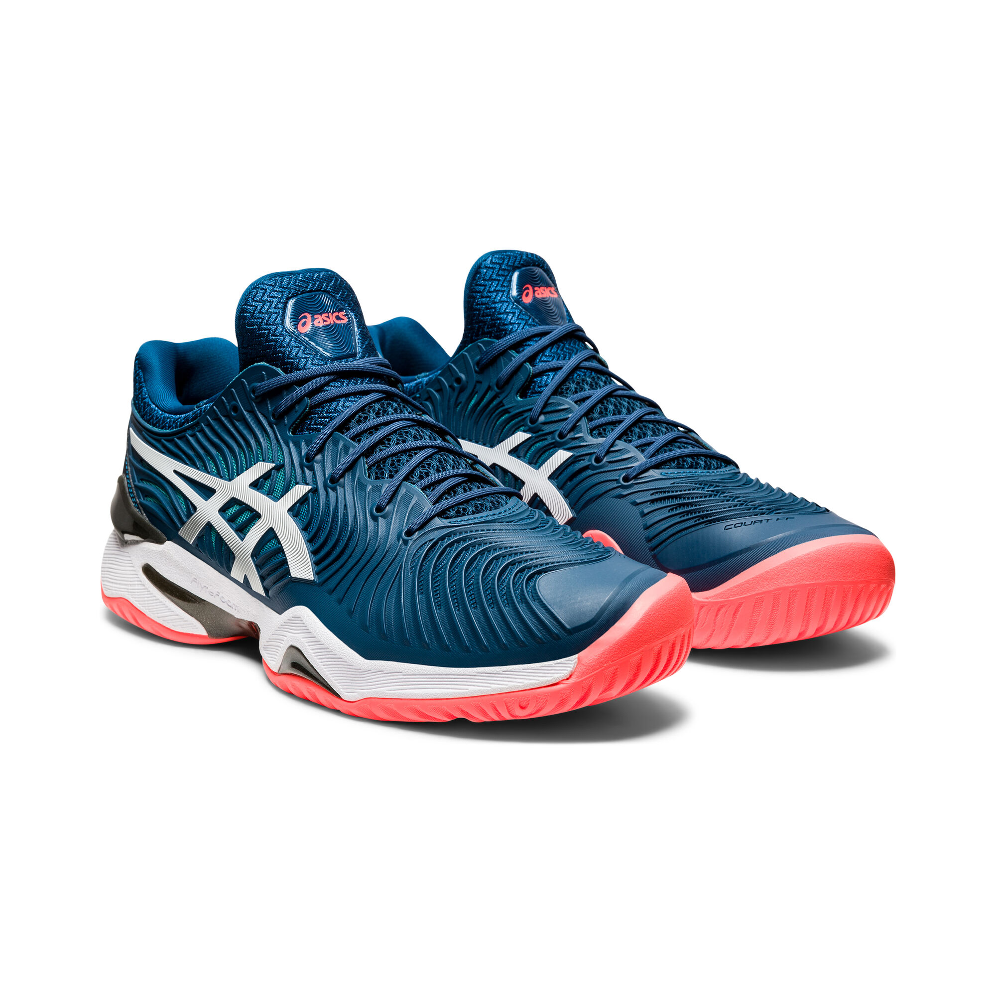 ASICS Court FF 2 Allcourtschuh Herren Petrol Koralle online kaufen