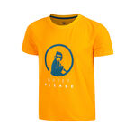 Quiet Please Bekleidung Quiet Please Endlessly Trainings T-Shirt Jungen-Orange,Mehrfarbig