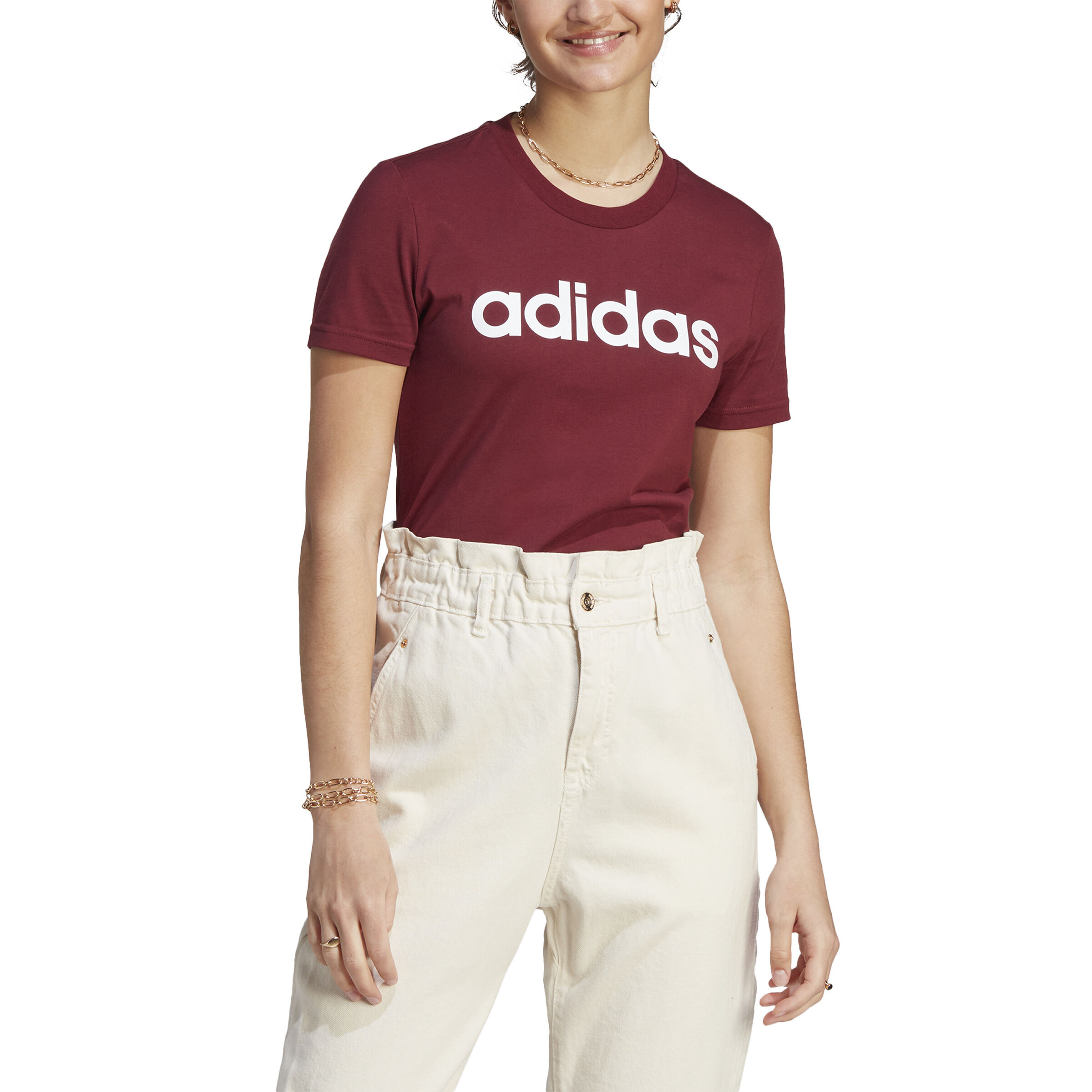 Adidas shirt rot damen hotsell