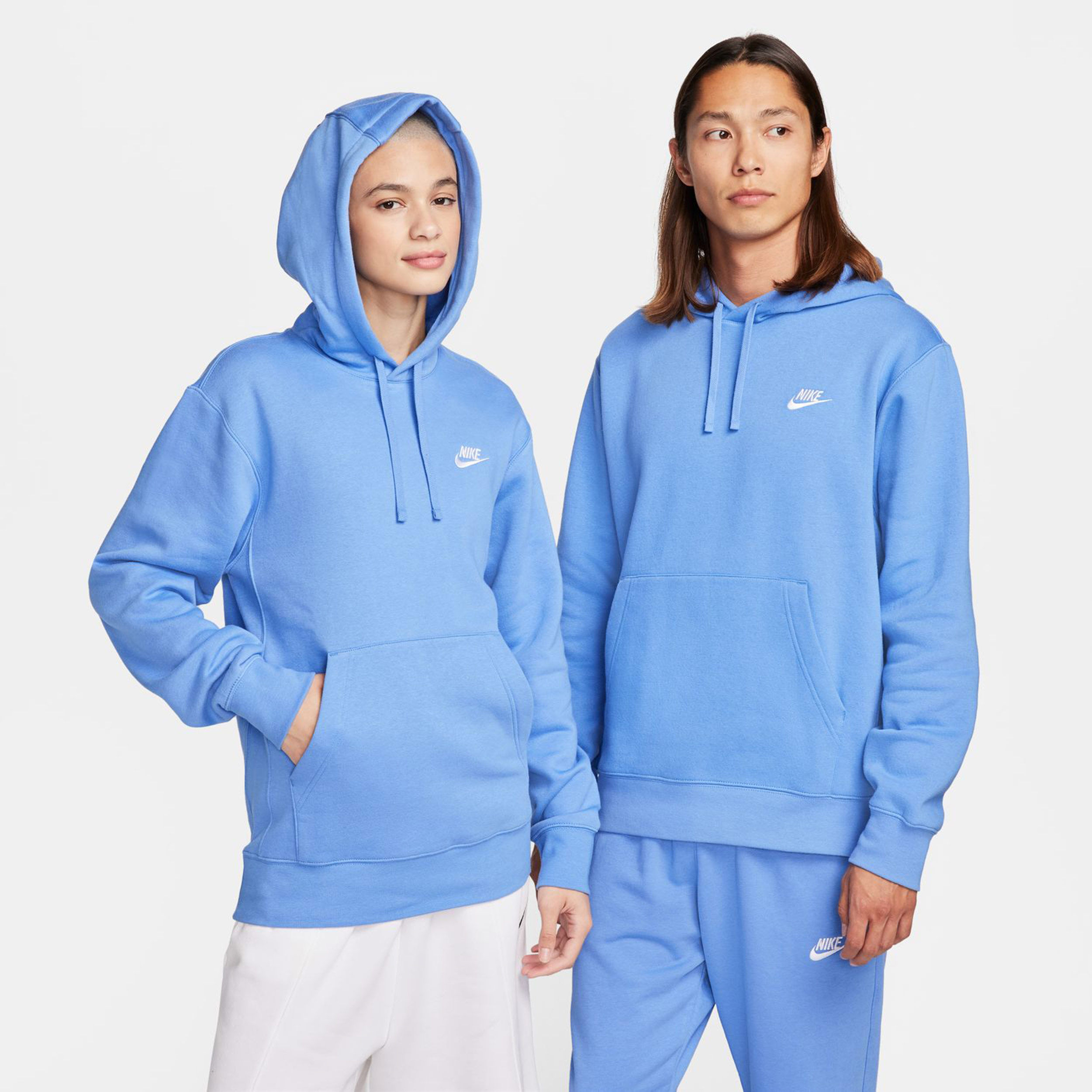 Hellblauer hoodie männer Clearance