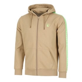 Bild von Wild Taped Zip Sweatjacke Herren-Beige,Neongrün